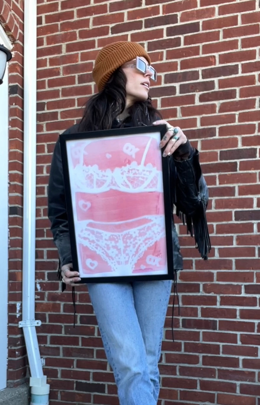“Layla” Original Solar Print