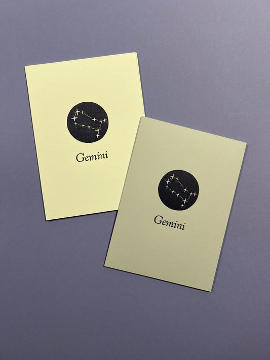 Gemini Constellation Print