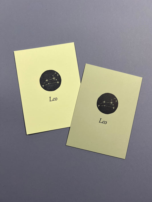 Leo Constellation Print
