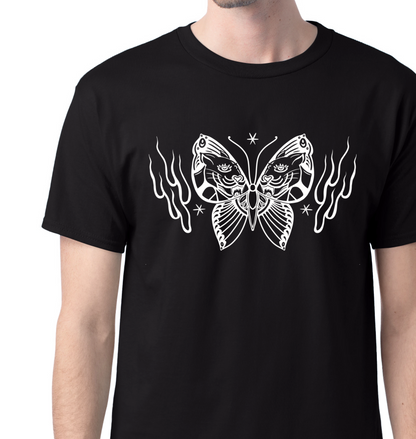 Butterfly Panther Wings Tee