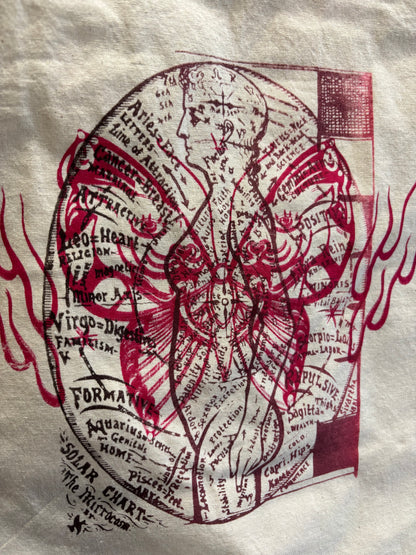 Astral Body Butterfly Double Print Tote