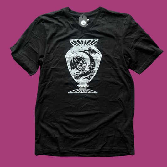 Black Panther Moonlight Vase Tee