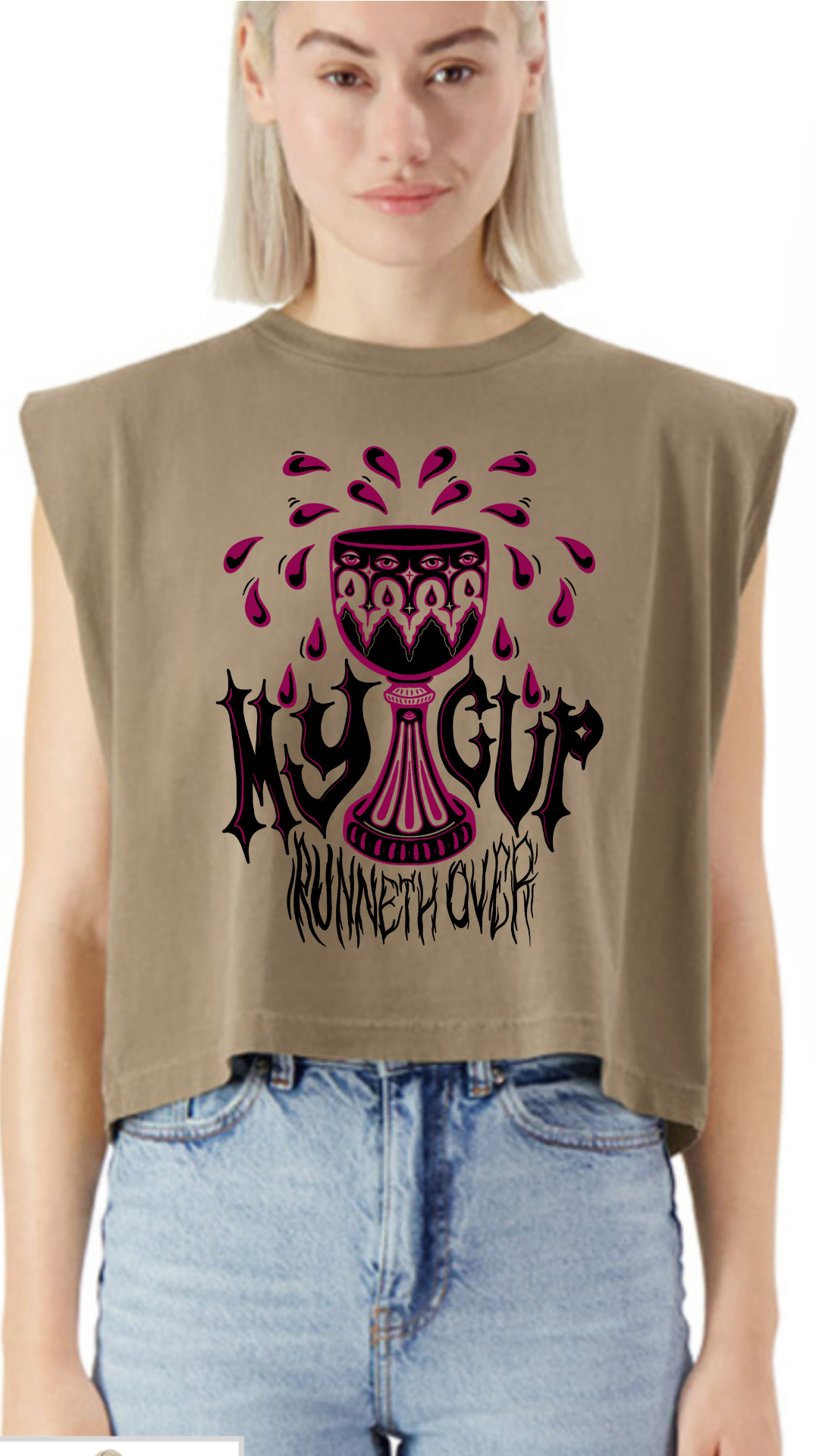 Cup Runneth Over Muscle Tank