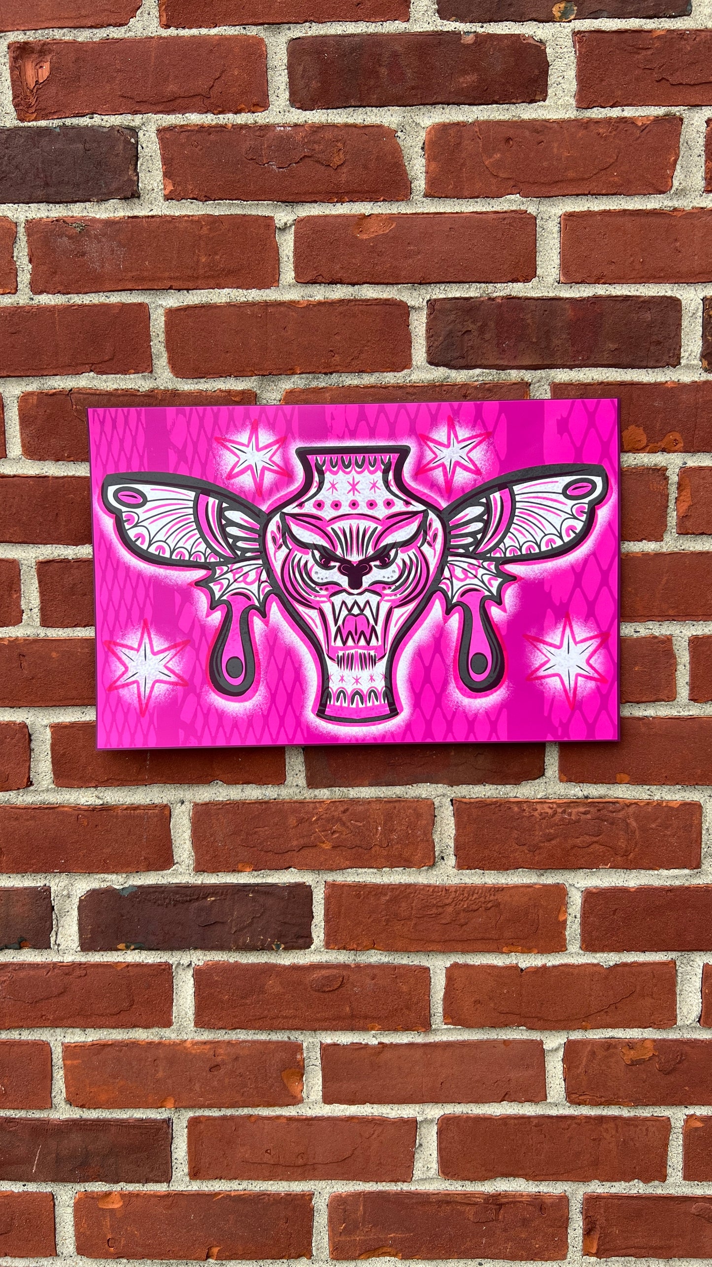 Cat Wings Poster