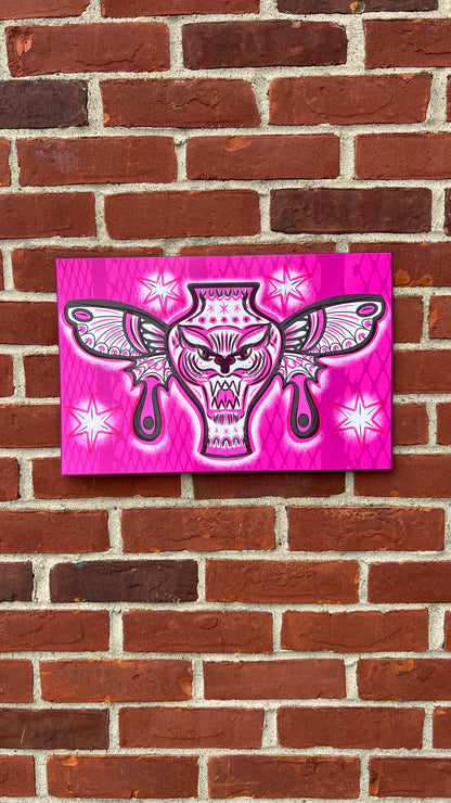 Cat Wings Poster