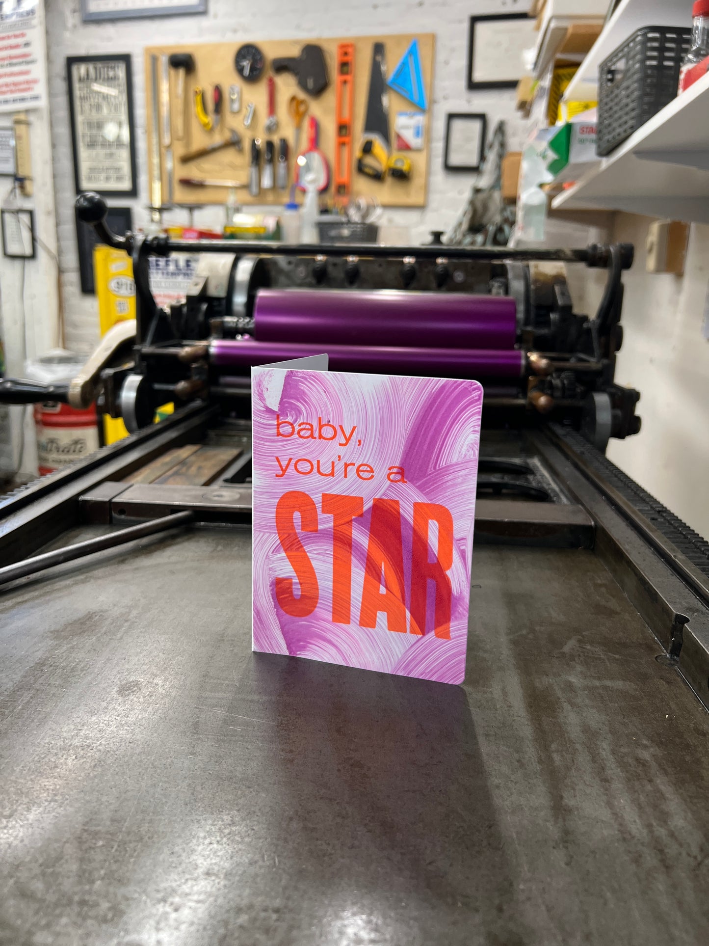 Baby You’re a Star Card