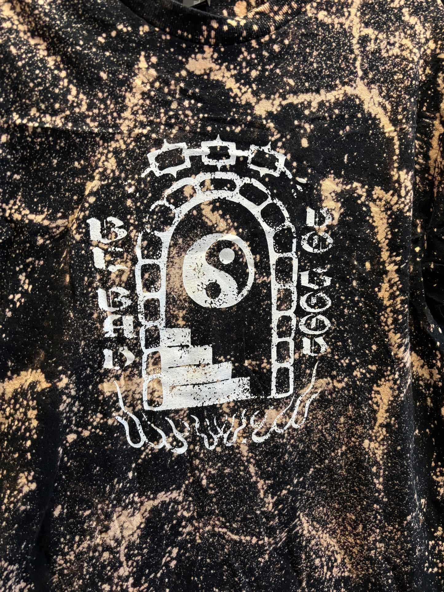 Be Bad Do Good Bleached Tee