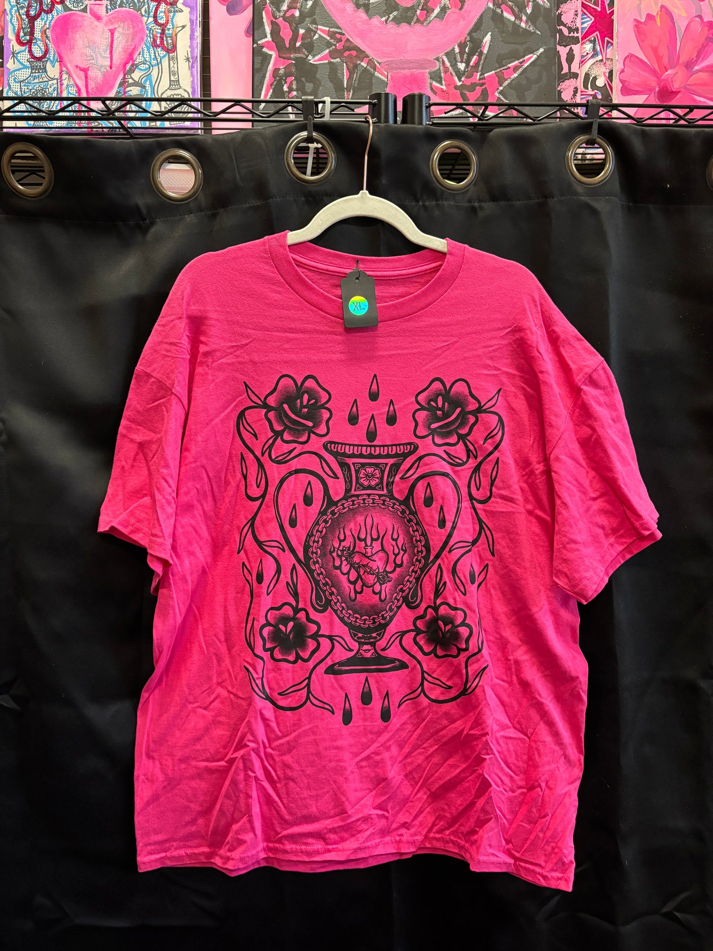 Pink “Safe Keeping” Tee