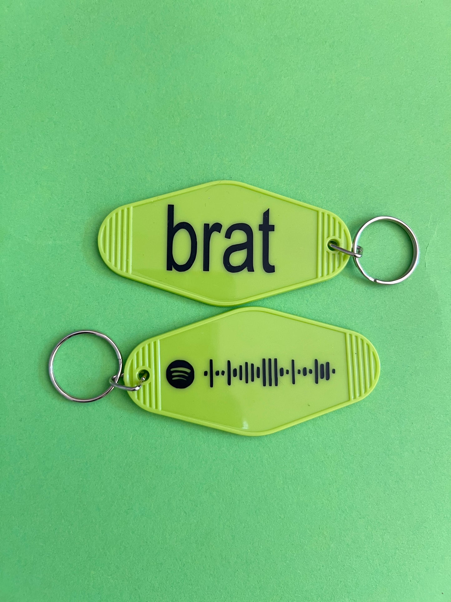 BRAT Keychain