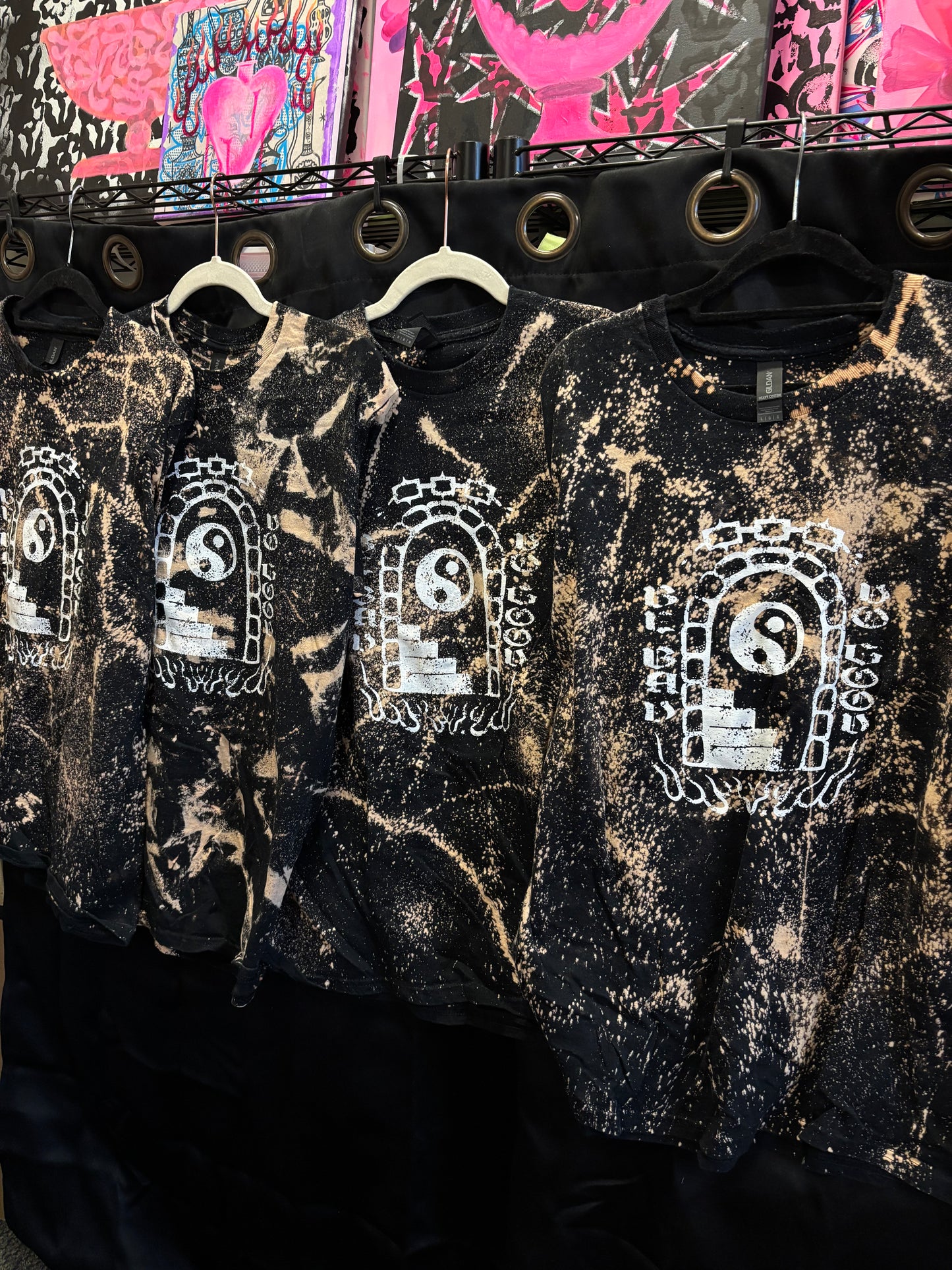 Be Bad Do Good Bleached Tee