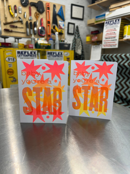 Baby You’re a Star Card