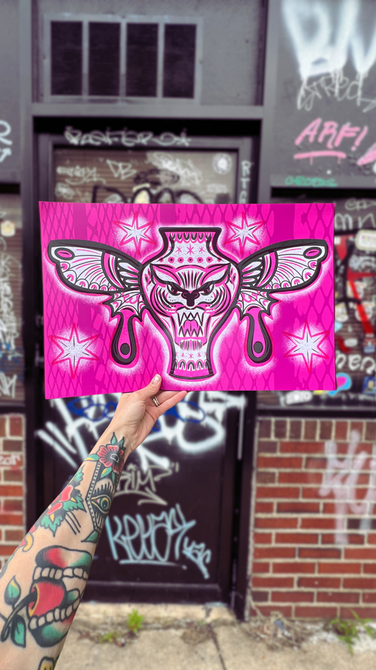 Cat Wings Poster