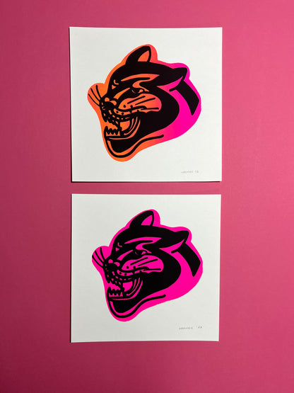 Panther Screen Print