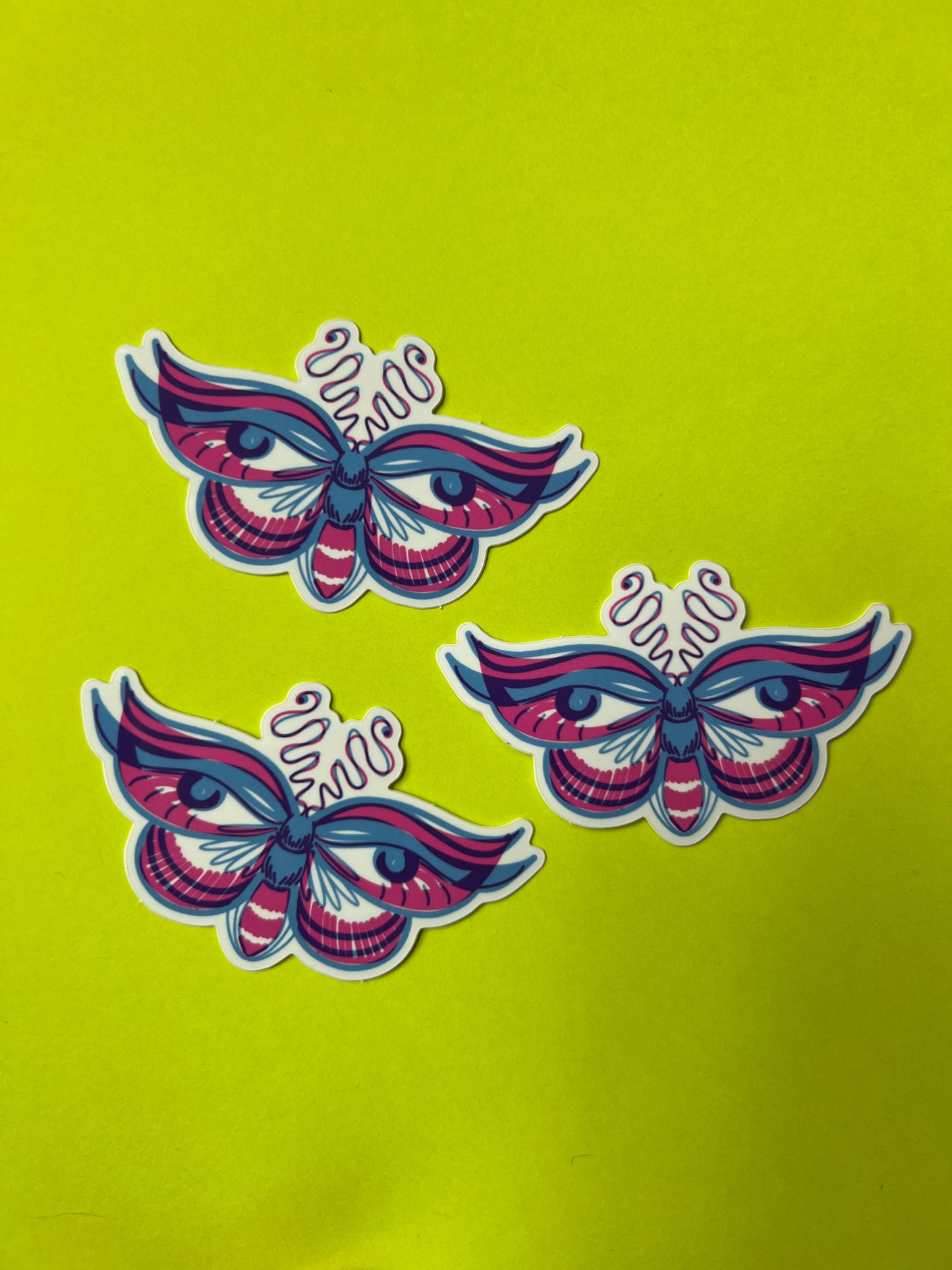 Butterfly Eyes Sticker