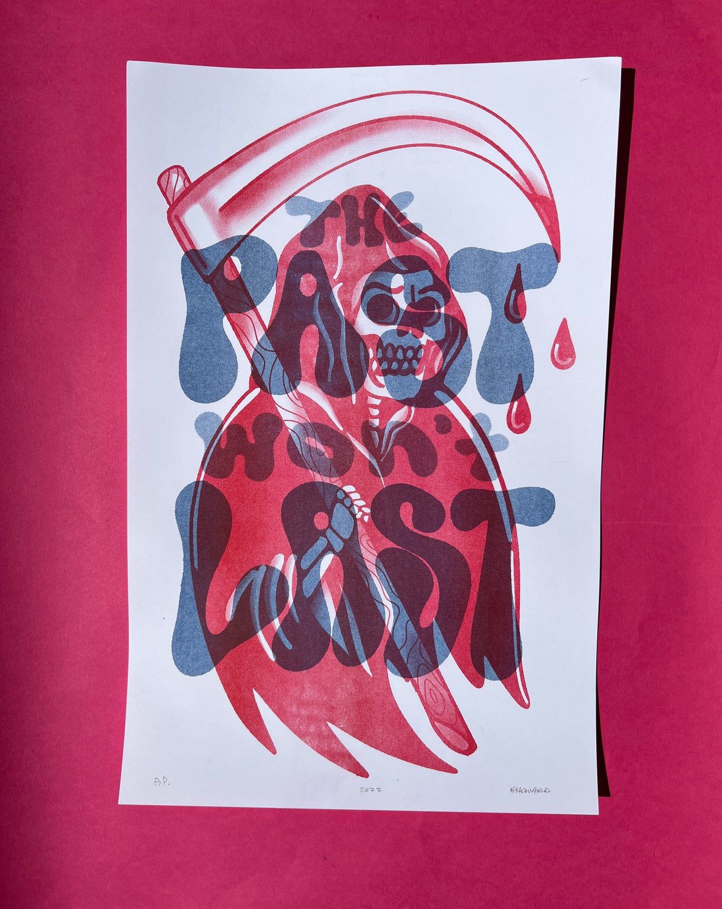 *Reaper - Riso Print